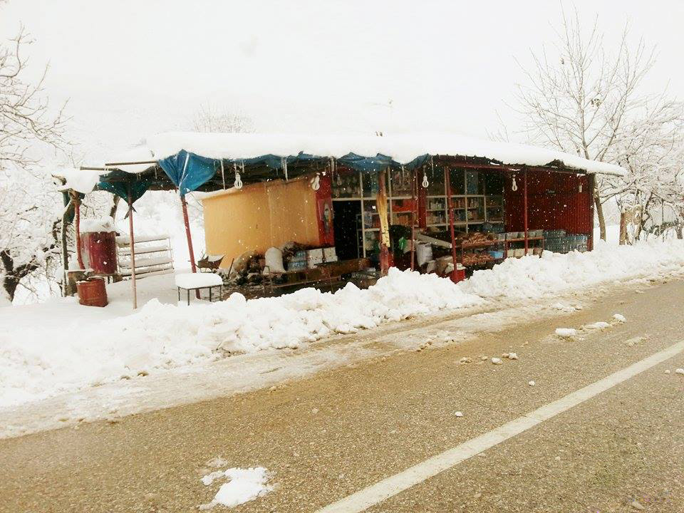 Kurdistan's 2016 bride, blanket of snow